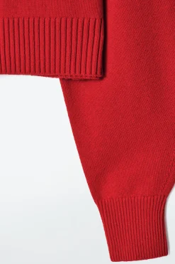 Clearance COS KRÓTKI KARDIGAN Z WEŁNY