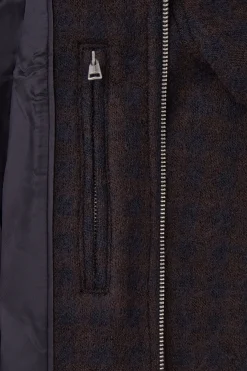 Online COS KURTKA OVERSIZE Z GOTOWANEJ WEŁNY