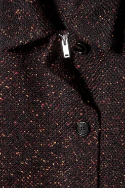 Fashion COS KURTKA Z MIESZANKI Z KONTRASTUJĄCYMI WŁÓKNAMI