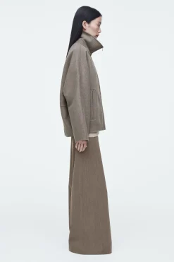 Discount COS KURTKA Z MIESZANKI Z WEŁNĄ – OVERSIZED FIT