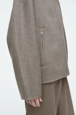 Discount COS KURTKA Z MIESZANKI Z WEŁNĄ – OVERSIZED FIT