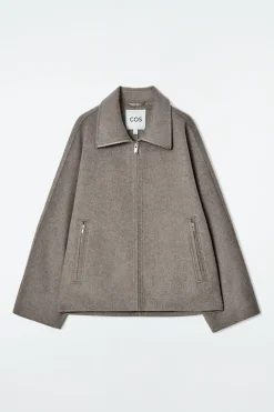 Discount COS KURTKA Z MIESZANKI Z WEŁNĄ – OVERSIZED FIT