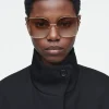 New COS KWADRATOWE OKULARY PRZECIWSŁONECZNE „GLEAM”