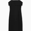 Outlet COS LAYERED BANDEAU MIDI DRESS