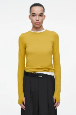 Sale COS LEKKA BLUZKA Z DŁUGIM RĘKAWEM – SLIM FIT