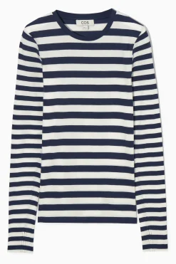 Online COS LEKKA BLUZKA Z DŁUGIM RĘKAWEM – SLIM FIT