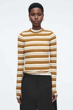 Discount COS LEKKA BLUZKA Z DŁUGIM RĘKAWEM – SLIM FIT