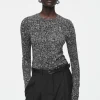 New COS LEKKA BLUZKA Z DŁUGIM RĘKAWEM – SLIM FIT