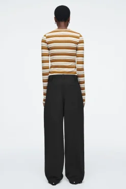 Discount COS LEKKA BLUZKA Z DŁUGIM RĘKAWEM – SLIM FIT