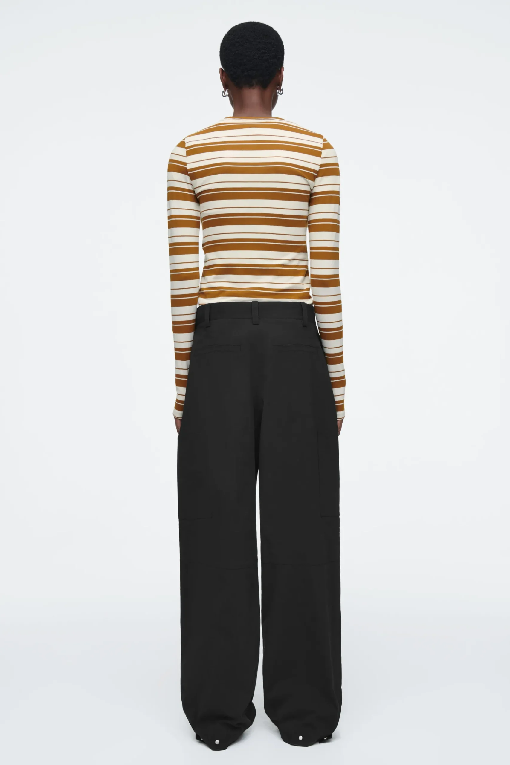 Discount COS LEKKA BLUZKA Z DŁUGIM RĘKAWEM – SLIM FIT