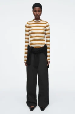 Discount COS LEKKA BLUZKA Z DŁUGIM RĘKAWEM – SLIM FIT