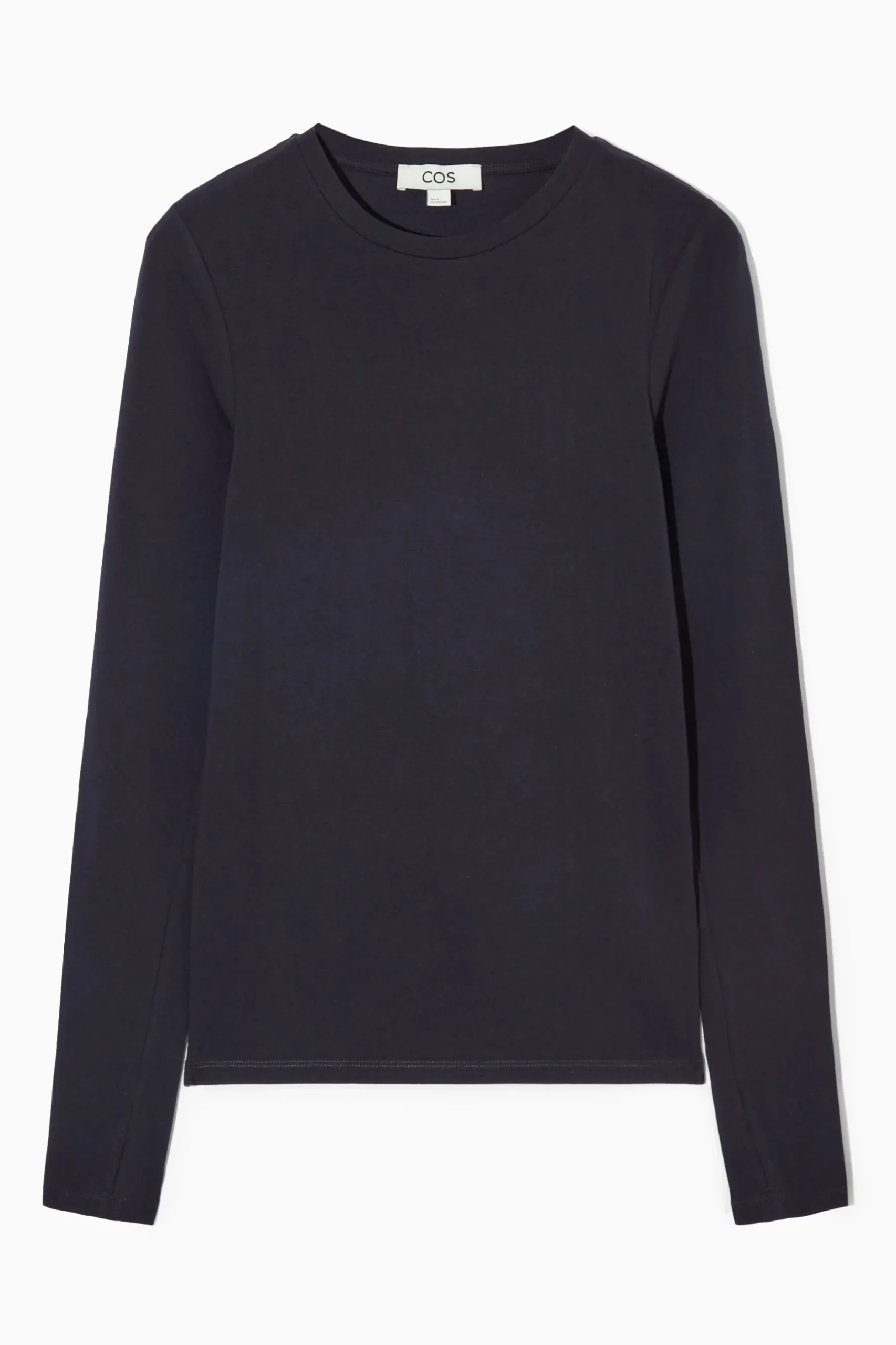 Fashion COS LEKKA BLUZKA Z DŁUGIM RĘKAWEM – SLIM FIT