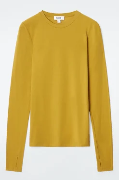 Sale COS LEKKA BLUZKA Z DŁUGIM RĘKAWEM – SLIM FIT
