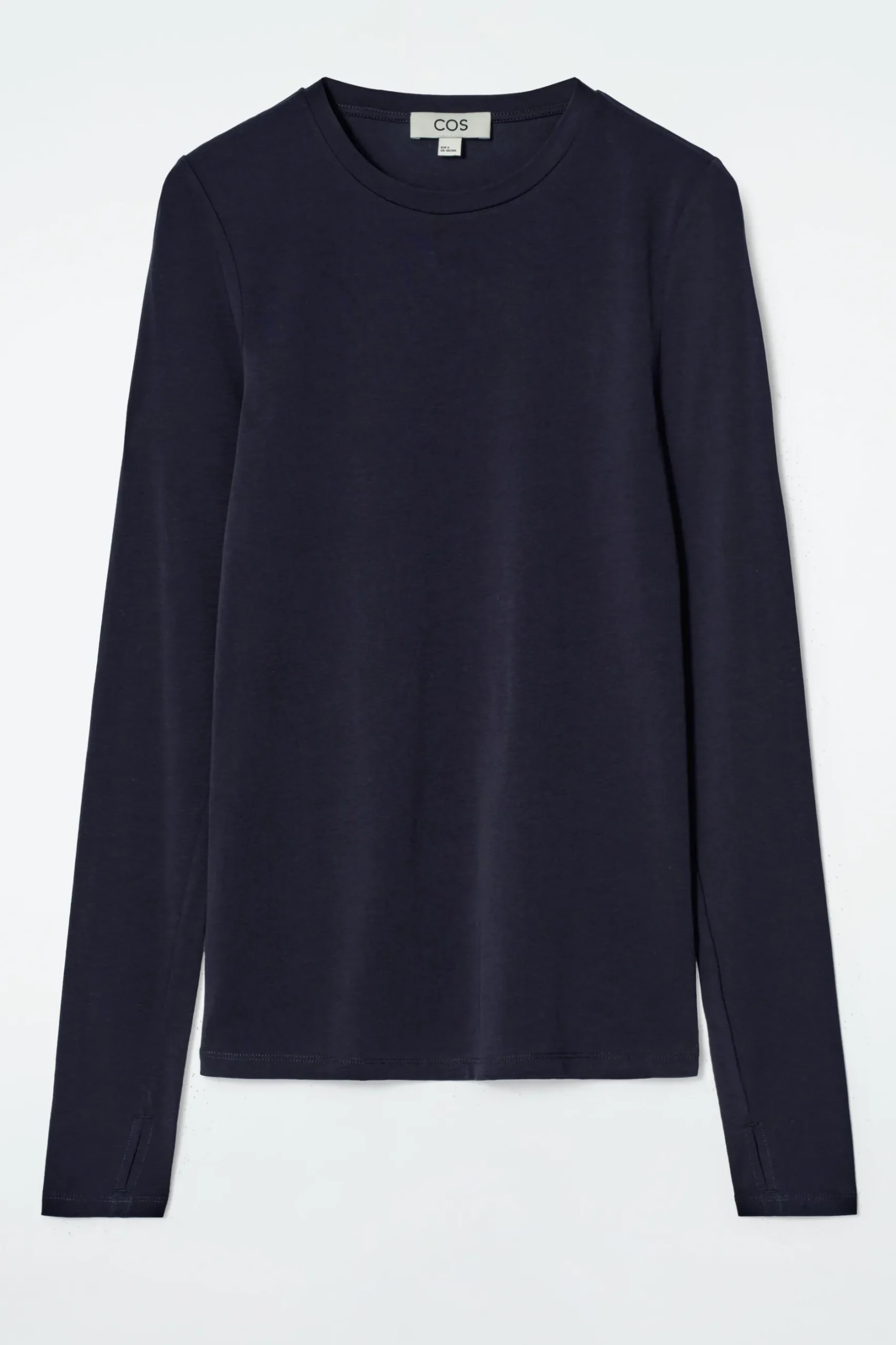 Fashion COS LEKKA BLUZKA Z DŁUGIM RĘKAWEM – SLIM FIT