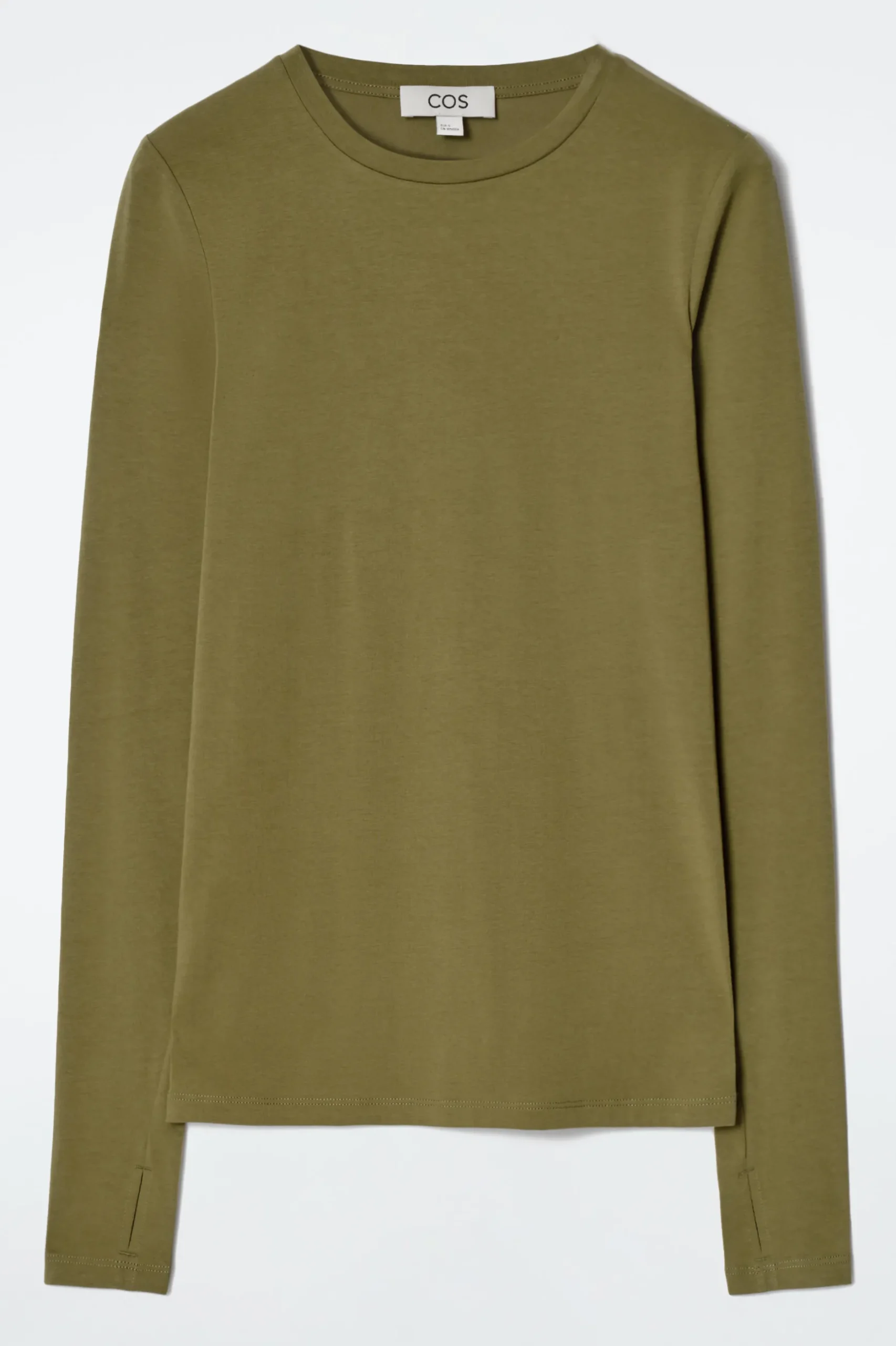 Discount COS LEKKA BLUZKA Z DŁUGIM RĘKAWEM – SLIM FIT
