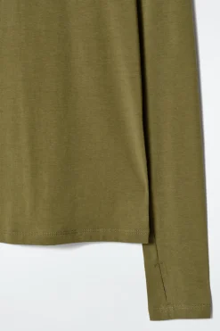 Discount COS LEKKA BLUZKA Z DŁUGIM RĘKAWEM – SLIM FIT