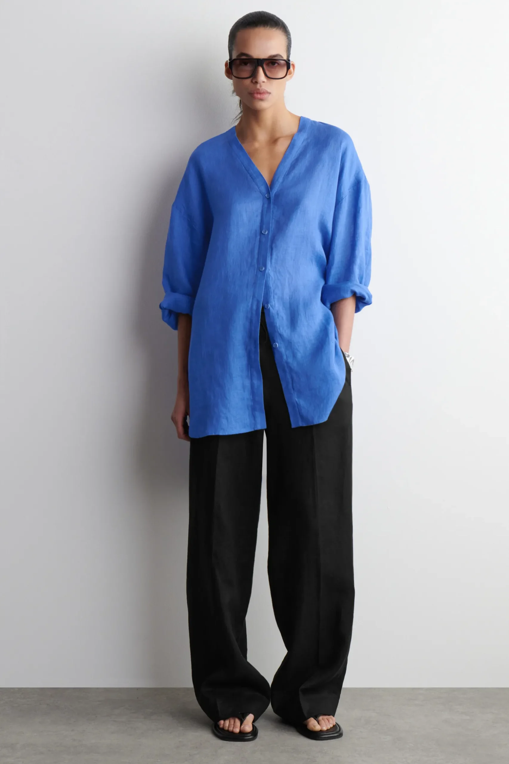 Clearance COS LNIANA KOSZULA OVERSIZE