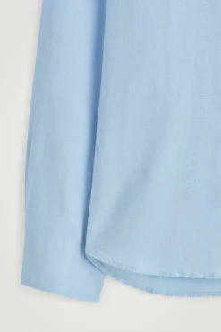 Sale COS LNIANA KOSZULA Z DŁUGIM RĘKAWEM – RELAXED FIT Jasnoniebieski