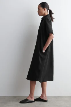 Fashion COS LNIANA SUKIENKA KOSZULOWA O DŁUGOŚCI MIDI