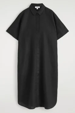 Fashion COS LNIANA SUKIENKA KOSZULOWA O DŁUGOŚCI MIDI
