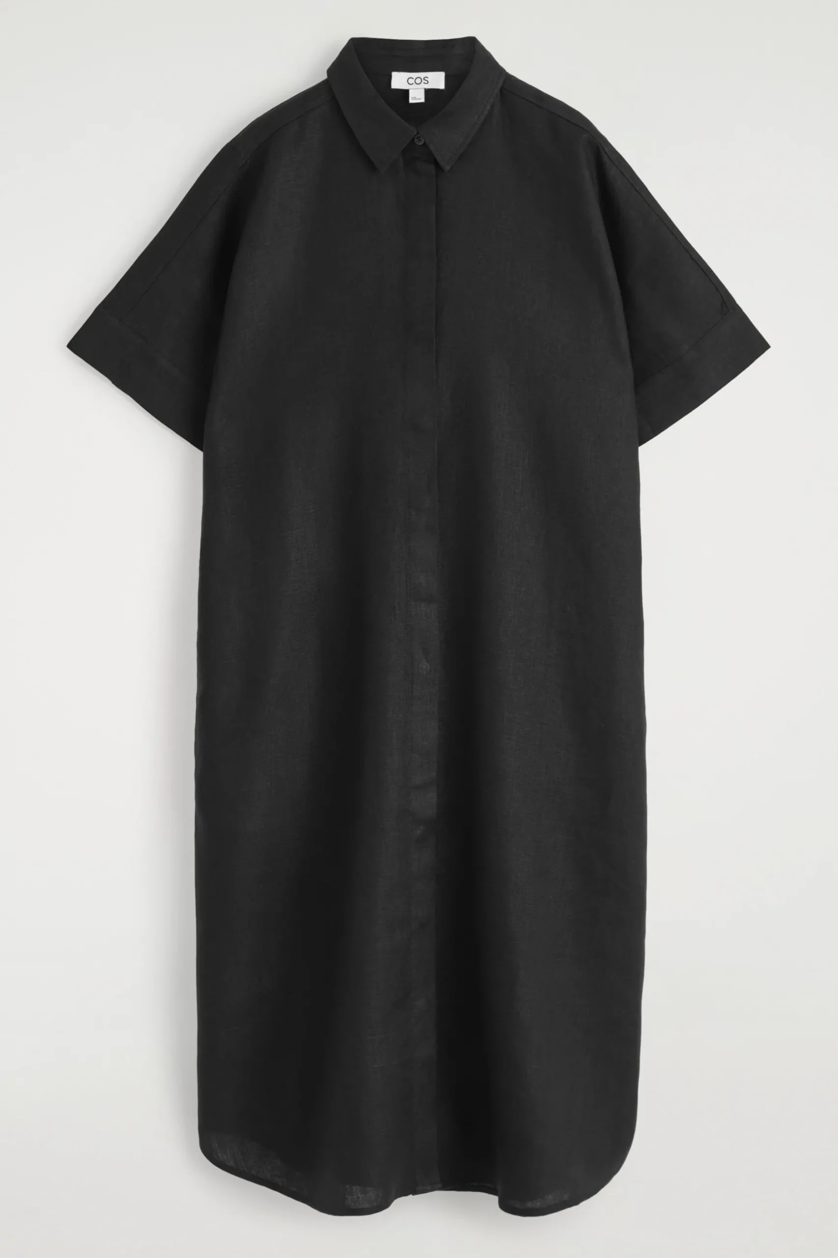 Fashion COS LNIANA SUKIENKA KOSZULOWA O DŁUGOŚCI MIDI