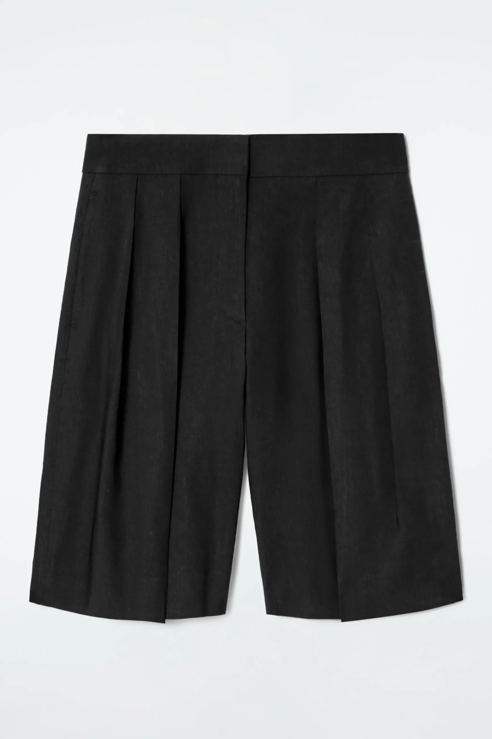 Outlet COS LNIANE SZORTY Z ZAKŁADKAMI