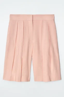 Outlet COS LNIANE SZORTY Z ZAKŁADKAMI