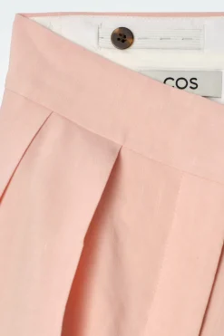 Outlet COS LNIANE SZORTY Z ZAKŁADKAMI