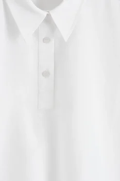 Fashion COS LNIANO-BAWEŁNIANA SUKIENKA KOSZULOWA