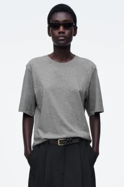 Discount COS LUŹNY T-SHIRT Z BAWEŁNY