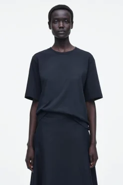 Sale COS LUŹNY T-SHIRT Z BAWEŁNY