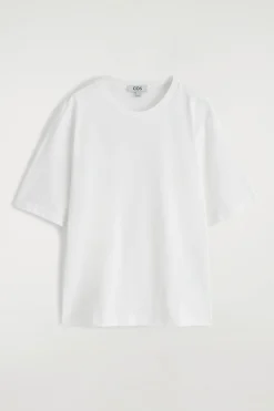 Discount COS LUŹNY T-SHIRT Z BAWEŁNY