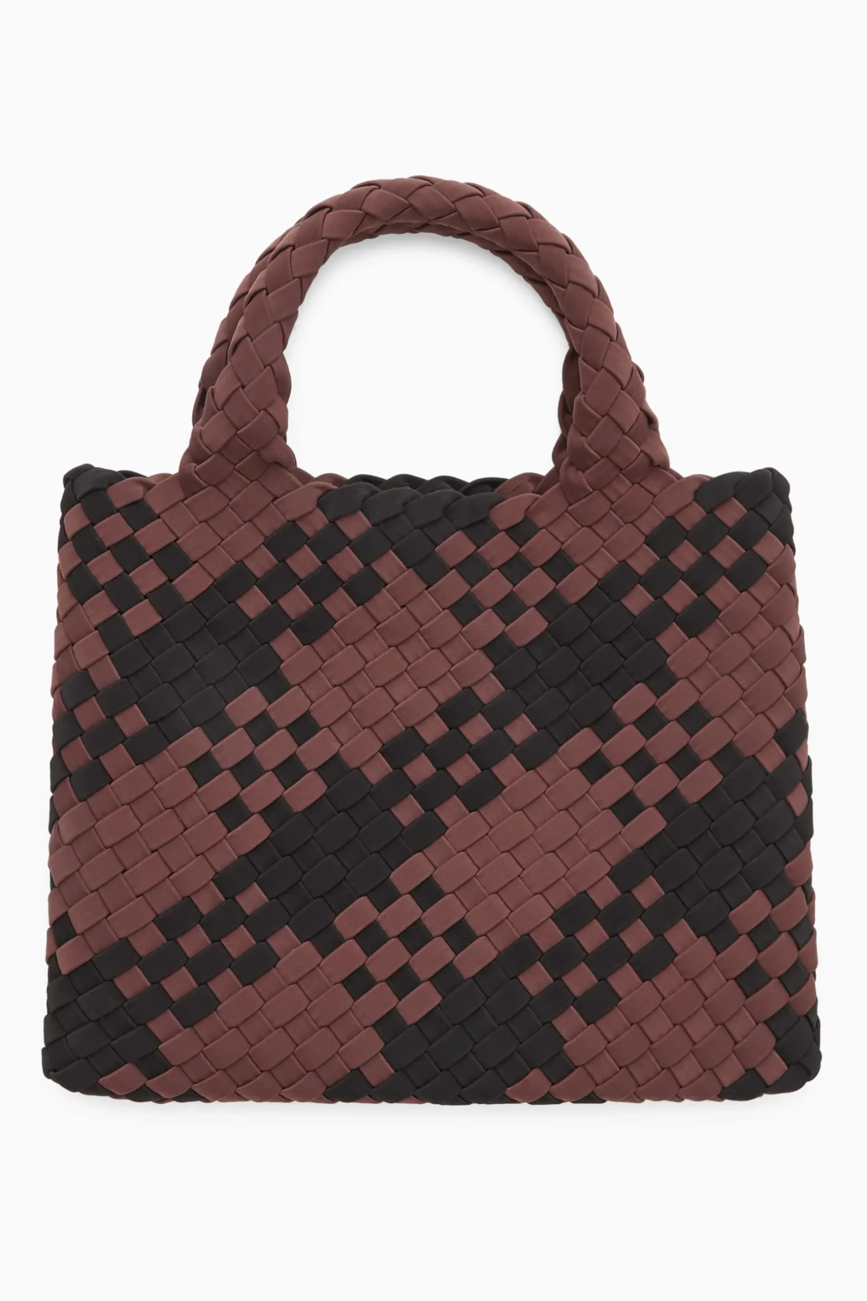 Outlet COS MAŁA TOREBKA W KRATĘ TYPU TOTE