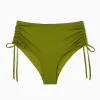 New COS MARSZCZONE FIGI OD BIKINI Z WYSOKIM STANEM Zielony