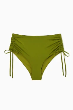 New COS MARSZCZONE FIGI OD BIKINI Z WYSOKIM STANEM Zielony