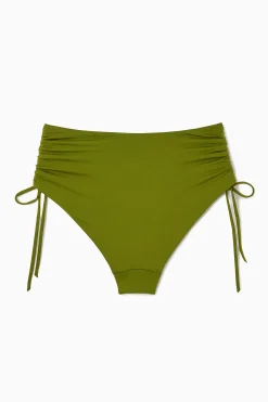 New COS MARSZCZONE FIGI OD BIKINI Z WYSOKIM STANEM Zielony