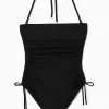 Sale COS MARSZCZONY KOSTIUM KĄPIELOWY Z DEKOLTEM BANDEAU