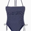 Discount COS MARSZCZONY KOSTIUM KĄPIELOWY Z DEKOLTEM BANDEAU