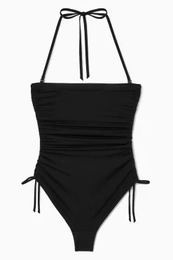 Sale COS MARSZCZONY KOSTIUM KĄPIELOWY Z DEKOLTEM BANDEAU