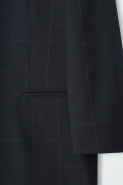 Online COS MARYNARKA OVERSIZE W KRATĘ