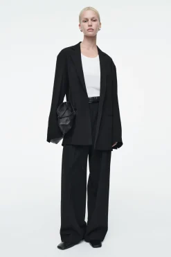 Online COS MARYNARKA OVERSIZE Z WIĄZANIEM