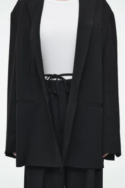 Online COS MARYNARKA OVERSIZE Z WIĄZANIEM