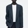 Outlet COS MARYNARKA Z SZEROKIMI RAMIONAMI – OVERSIZED FIT