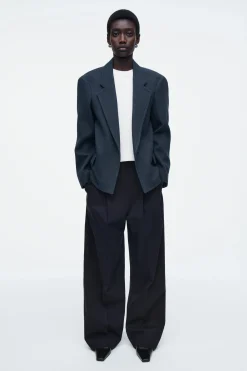 Outlet COS MARYNARKA Z SZEROKIMI RAMIONAMI – OVERSIZED FIT