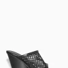 Sale COS MESH WEDGE SANDALS Czarny