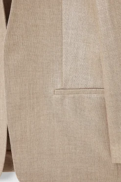 Clearance COS METALICZNA MARYNARKA BEZ KOŁNIERZA – RELAXED FIT