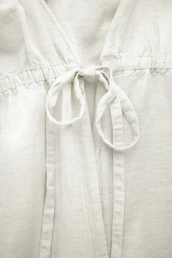 Outlet COS MINI LINENBLEND WRAP DRESS