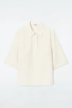 Clearance COS MINIMALISTYCZNA KOSZULA Z BAWEŁNIANEGO DŻERSEJU