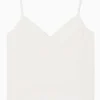 Fashion COS MINIMALISTYCZNY TOP NA RAMIĄCZKACH