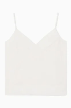 Fashion COS MINIMALISTYCZNY TOP NA RAMIĄCZKACH